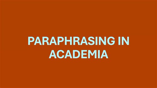 Paraphrasing in Academia: Best Practices and Tips