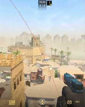 Perfect B site smoke on Mirage 🔥 #cs2 #cs2tips