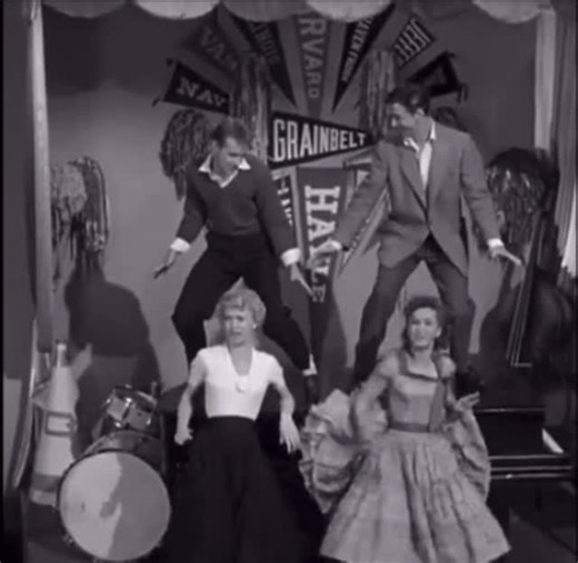 Broadway & Beyond on Instagram: "Happy heavenly birthday, BOBBY VAN. 🌹(1928-1980) 🎥: Seen here with Debbie Reynolds, Bob Fosse, and Barbara Ruick performing “You Can’t Do Wrong Doin’ Right” in 1953s The Affairs of Dobie Gillis. Choreography by Alex Romero. #bobbyvan #birthday #bobfosse #debbiereynolds #barbararuick #youcantdowrongdoinright #theaffairsofdobiegillis #dance #1950s #oldhollywood #musical #broadway"