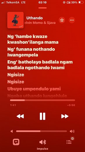 Uthando - Kelvin Momo (feat. Sjava) | Kurhula Album