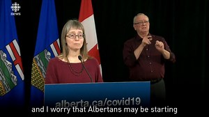 Four months into the COVID-19 pandemic, Dr. Deena Hinshaw says officials are worried about COVID exhaustion leading to an increase in cases, the majority of which are impacting Albertans under the age of 40. More: www.cbc.ca/1.5649060 | CBC Edmonton