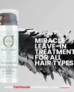 A multi-purpose treatment for all hair types and textures – for everyone, everywhere and every time! From straight to curly, thick to thin, this versatile cream helps hydrate and strengthen, fights frizz, protects from heat, prevents split ends… and more! | Hairhouse Warehouse