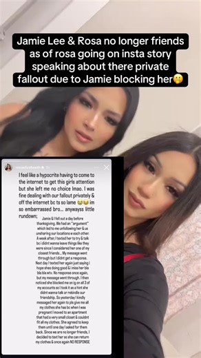 lowkey sadd they were a good duo🥺🥺 #rosaelizabeth #jamielee #rosa #jamie #fypシ