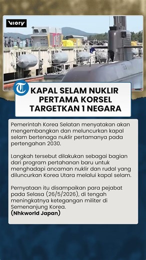 Kapal Selam Nuklir Pertama Korea Selatan Disiapkan, Target Operasi Pertengahan 2030 Hadapi Korut