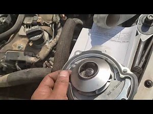 HOW TO REPLACE WATER PUMP IN IMPALA V6 ENGINE.