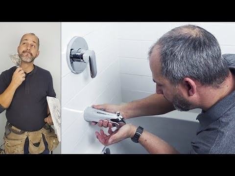 How to Install a Bathroom Finishing Trim Kit
