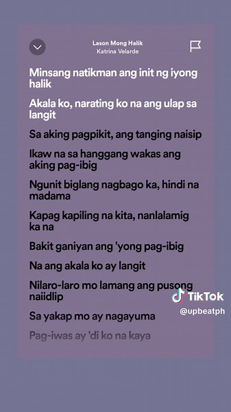 Lason Mong Halik - Katrina Velarde: A Musical Journey