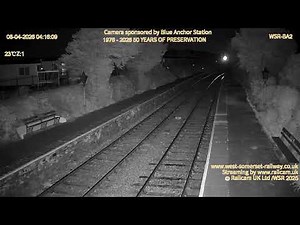 WSR - Blue Anchor Stn - Cam 2, West Somerset Railway, Somerset UK | Railcam LIVE