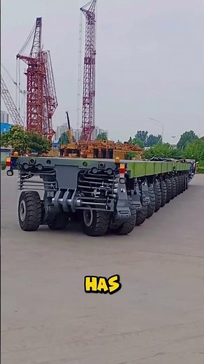 This 1,000-Wheel Monster Moves 15,000 Tons! (SPMT)