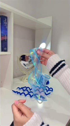 Pipe Cleaner Jellyfish Lamp | Pipe Cleaner Tutorial | #pipecleanercrafts #shorts #handmade #feed