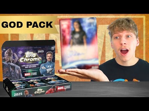 MARVEL STUDIOS GOD PACK!! We Found Two 1 of 1s in One Pack! 2025 Marvel Studio Chrome Box Opening