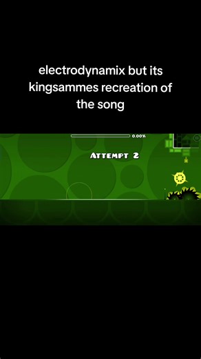 Electrodynamix by King Sammelot - Geometry Dash Recreation
