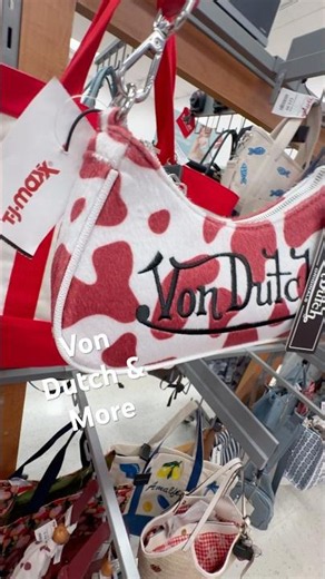 VON DUTCH & MORE TJ MAXX hobo shoulder bag #vondutch #handbags #tjmaxxdesignerfinds