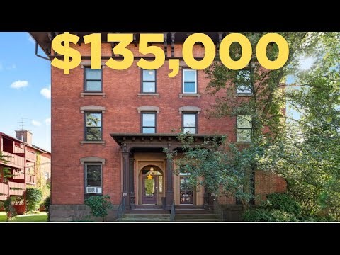 Inside a Stylish Loft-Style Condo in Hartford, CT | Exposed Brick & Industrial Charm for $135K
