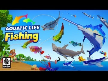 [免费下载]水生生活：钓鱼-我的世界地图市场包免费下载-Minecraft Marketplace Aquatic Life Fishing
