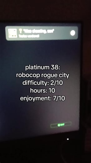 this game was so peak! #robocop #platinumtrophy #gaming #fy