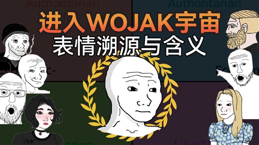 Wojak宇宙的表情起源与含义-欧美网络群体画像