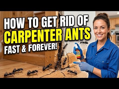 How to Get Rid of Carpenter Ants in House