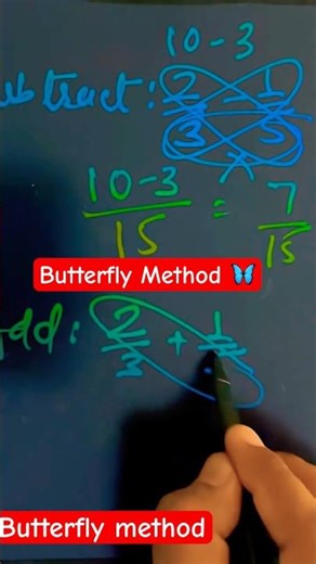 How to use butterfly method in maths #shorts #maths #formula1 #trending #viral #study #education