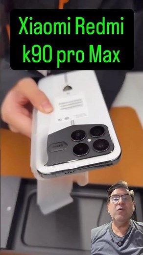 XIAOMI REDMI K90 PRO MAX: The Lamborghini-like phone that blows away the iPhone 17? 🚀