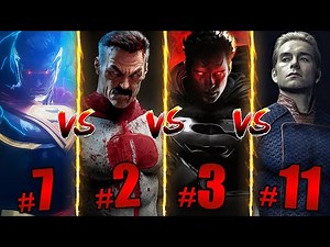 Who's the Most Powerful "Evil Superman"? | Ranking Evil Supermans From Weakest to Strongest!