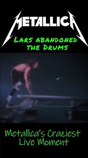 😱 Lars Ulrich RUNS Mid-Song! | Metallica – The Four Horsemen Live San Diego ’92 🤘#Metallica