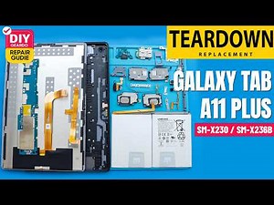 Samsung Galaxy Tab A11+ Teardown Guide