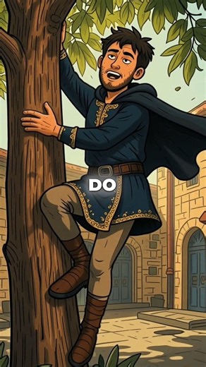 Short Man Climbed Tree Jesus Stopped Everything