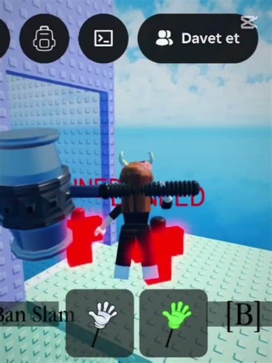 Ban hammer #keşfet #roblox