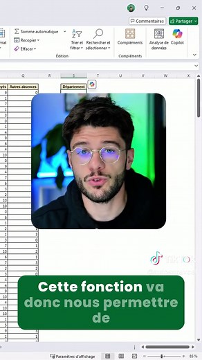 Tu galères encore avec les doublons dans Excel ? Cette fonction va te changer la vie 🔥 Je te montre un cas concret avec la fonction UNIQUE : en 2 secondes, tu supprimes tous les doublons de ton tableau… et tu prépares une analyse propre et efficace 💡 Si toi aussi tu veux mon guide des fonctions et raccourcis indispensables, commente EXCELTURBO 👇 #excel #tutosurexcel #productivité #astuceexcel #formationexcel