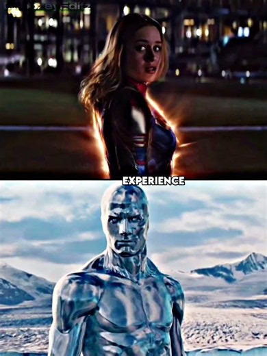 Captain Marvel vs Silver Surfer #shorts