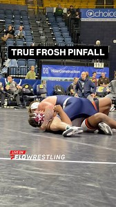 Penn State’s Zack Ryder muscles up a fall over an All-American in the Southern Scuffle semifinals! #NCAAWrestling | FloWrestling
