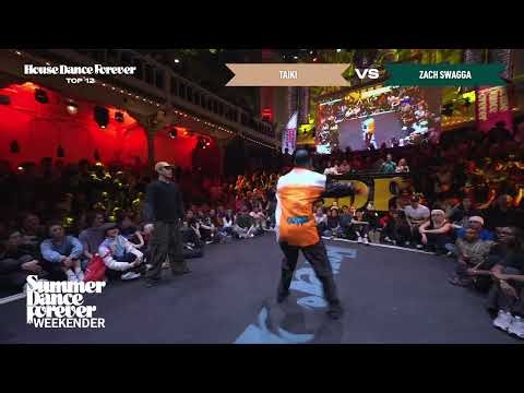 Taiki vs Zach Swagga TOP 12 House Dance Forever | Weekender 2026