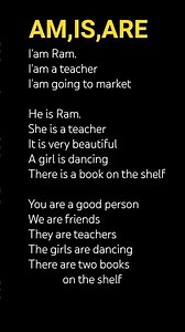 English class part 6. Use of am,is,are. #shorts #englishgrammar