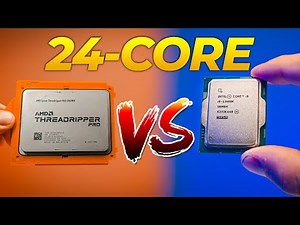 24-Core Battle: AMD Threadripper Pro 5965WX vs Intel i9 13900k | Which is better for creators?