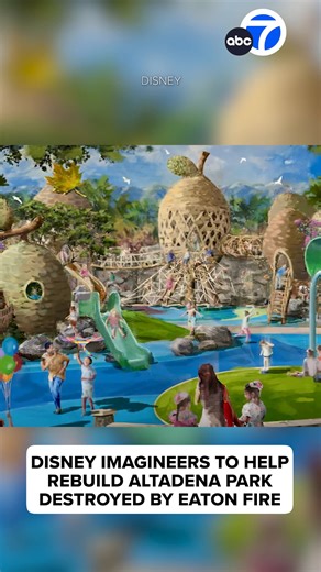 217K views · 4.4K reactions | On Monday, the Walt Disney Company announced that its Imagineers are helping rebuild and reimagine public spaces that were lost in the devastating wildfires across Los Angeles County. Specifically, Charles White Park, a beloved park in Altadena, which was destroyed in the Eaton Fire. ❤️ | ABC7 | Facebook