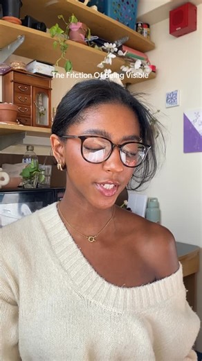 Mierra on Instagram: "People talk about getting over the fear of being seen, but what about what comes after… the friction of being visible? It’s so important to stay uniquely you ❤️ #bookquotes #motivaton #newyear #youneedtohearthis #beyourself❤️"