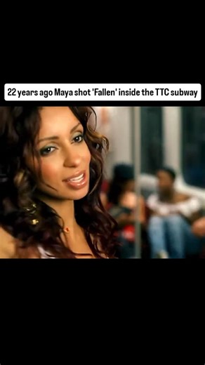 AreaCode416ix on Instagram: "Classic TB 🔙🔙 22 years ago Mya premiered her music video for 'Fallen' on BET, which had a scene in Toronto inside the TTC subway 🎶🚈🔙📺 - - @myaplanet9 - - #areacode416ix #toronto"