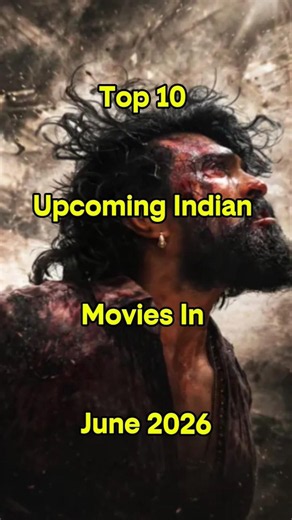 Top 10 upcoming indian movies in June 2026 #shorts