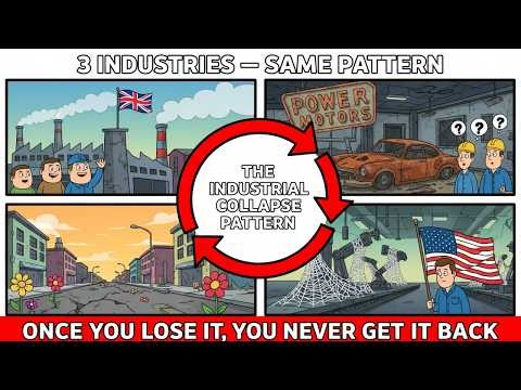 The Industrial Collapse Pattern: Britain, Detroit & the Rust Belt Fell — Is America Next?