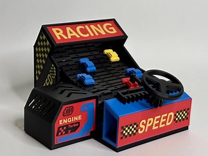 This 3D printed mini arcade racing toy revives Road Fighter nostalgia and you can build it at home - Yanko Design