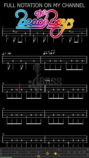 California Girls 𝄢 #chamisbass #beachboysbass