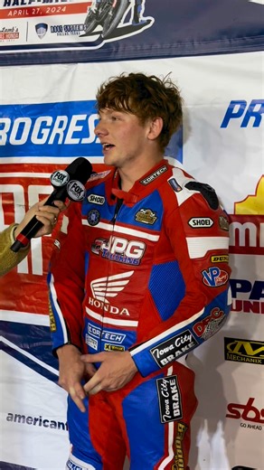 13K views · 269 reactions | Chase Saathoff Racing is on FIRE! He grabs another quick $2,500 in the Al Lamb's Dallas Honda Challenge! | American Flat Track | Facebook