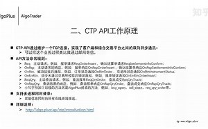 基于AlgoPlus的量化交易开发之CTP API的工作原理