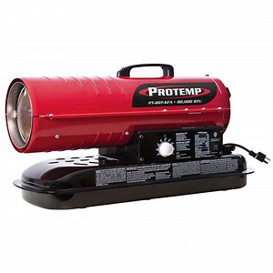 Protemp 80,000 BTU Kerosene/Diesel Forced Air Heater with Thermostat - Protemp