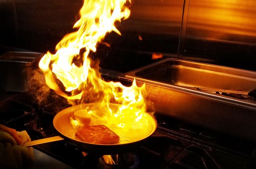 Flaming Saganaki Recipe | Greek Cheese on Fire - Glutto Digest