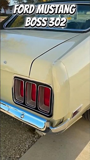 Bossing the Streets: The Legendary 1970 Ford Mustang Boss 302