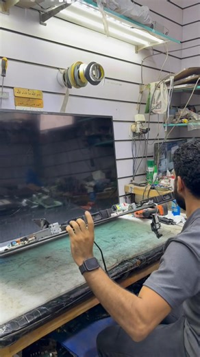 عطل غريب جدا في جهاز Lg oled 48 inch 4k تم بحمد الله ✅✅🔥 اللي يعرف العطل دا ايه يكتب ف الكومنتات😉 #الباشا_ستور #دكتور_شاشات #lg #oled | Basha Ismail