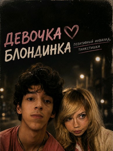 девочка блондинка - позитивный инвалид, тиикстишка (24.07) #рекомендации #позитивныйинвалид