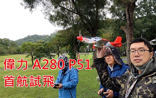 伟力 A280 P51 2s无刷小飞机 首航试飞 这台适合新手吗？
